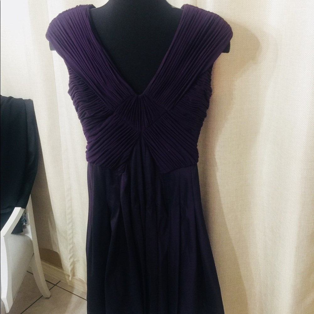 ADRIANA PAPELL . Purple mini dress size 8